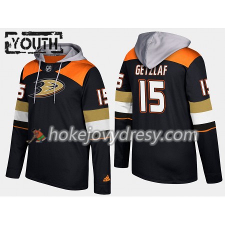 Anaheim Ducks Ryan Getzlaf 15 N001 Pullover Mikiny Hooded - Dětské 
